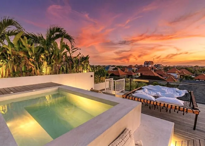 The Wave Bali - Rooftop Pool, 2br Villa, Villa
